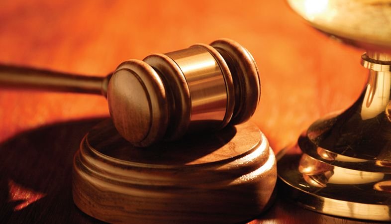 Legal Corner- wooden gavel